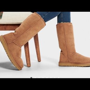 Tan Tall Ugg boots